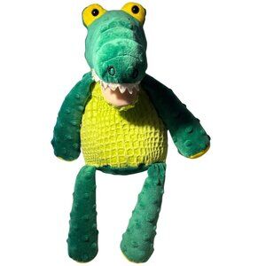 Scentsy Buddy Croc Plush Toy Alligator Green & Yellow 2014